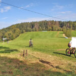 Streckenabschnitt beim SiLi-Mountainbike-Marathon 2023.