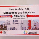 Hinweis auf Informationen zum BRK-weiten Projekt "New Work".