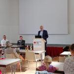 Oberbürgermeister der Stadt Bayreuth, Thomas Ebersberger, bei der Jubiläumsfeier 10-Jahre BRK-Kinderhaus.